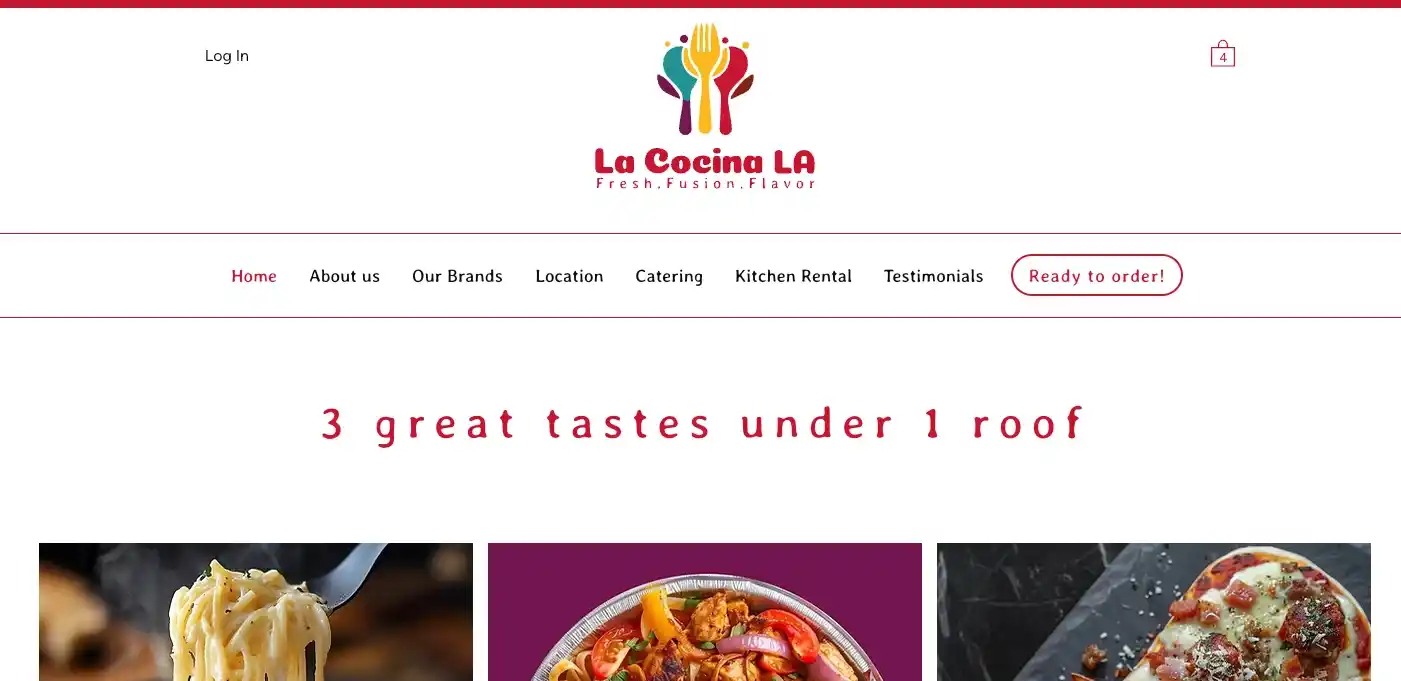 lacocinala.com website screenshot