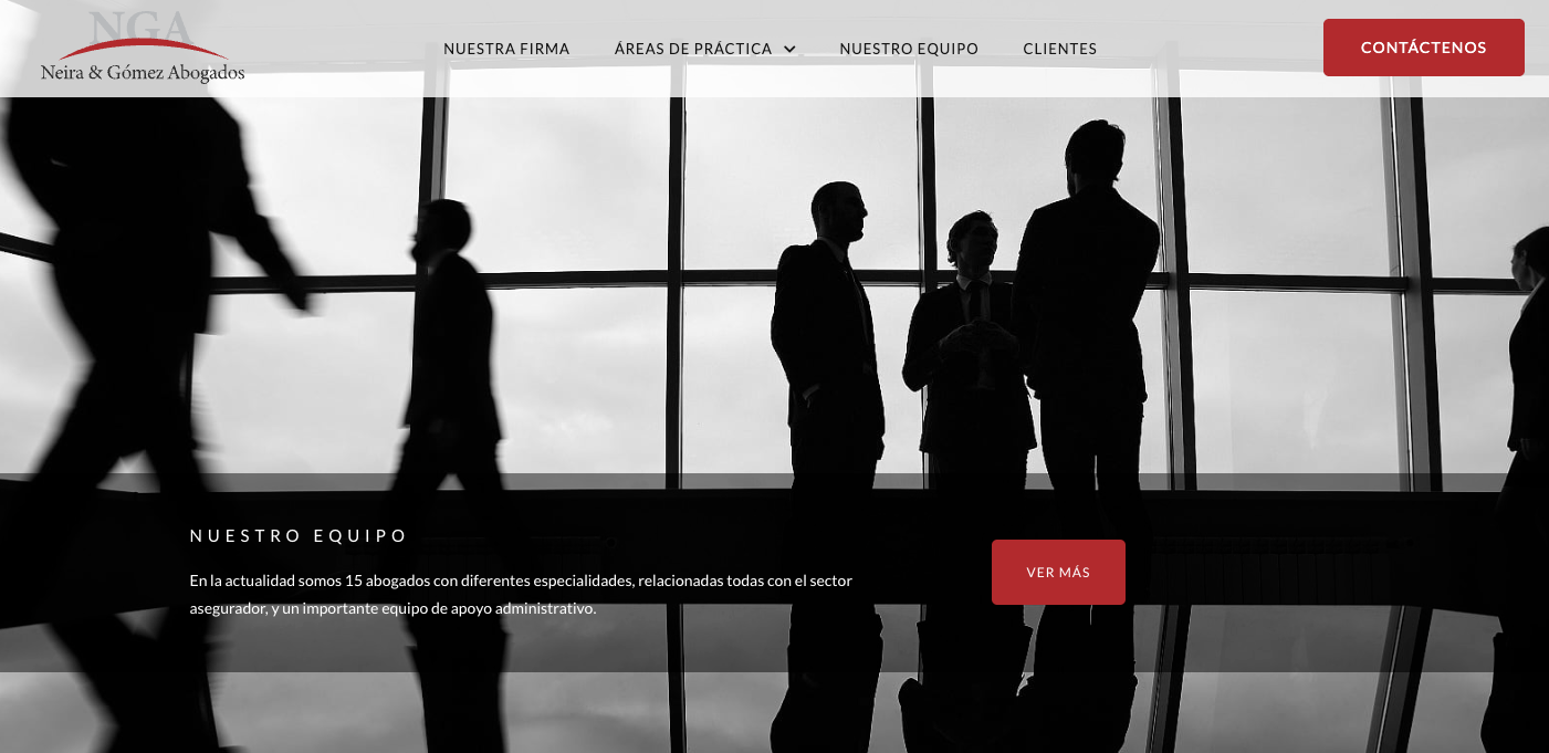 nga.com.co website screenshot